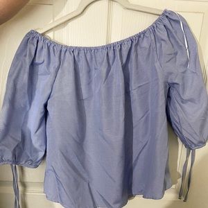 Off the shoulder shirt
